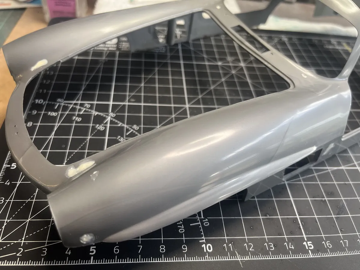 45178 mercedes gullwing diecast interior