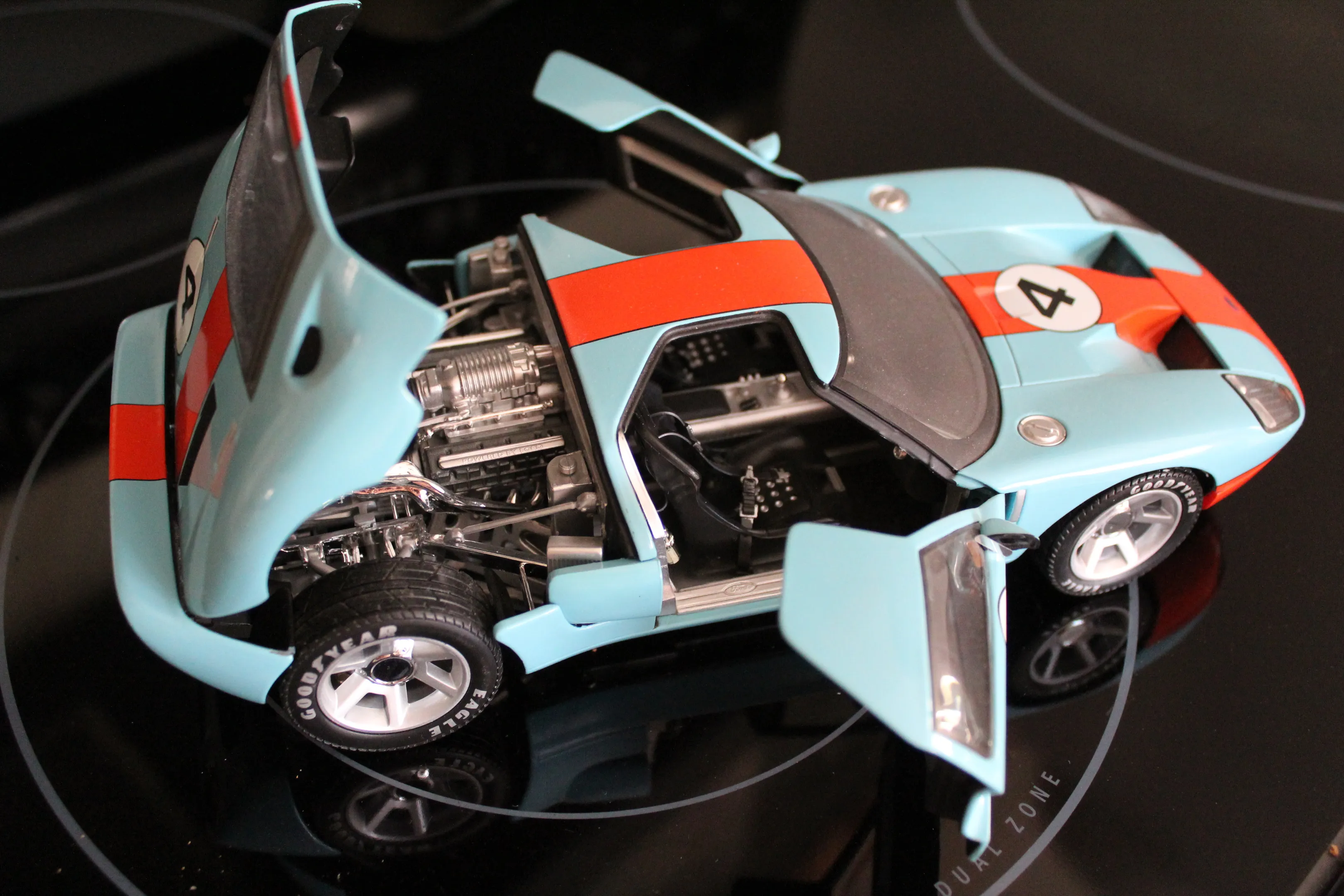 45233 diecast car display
