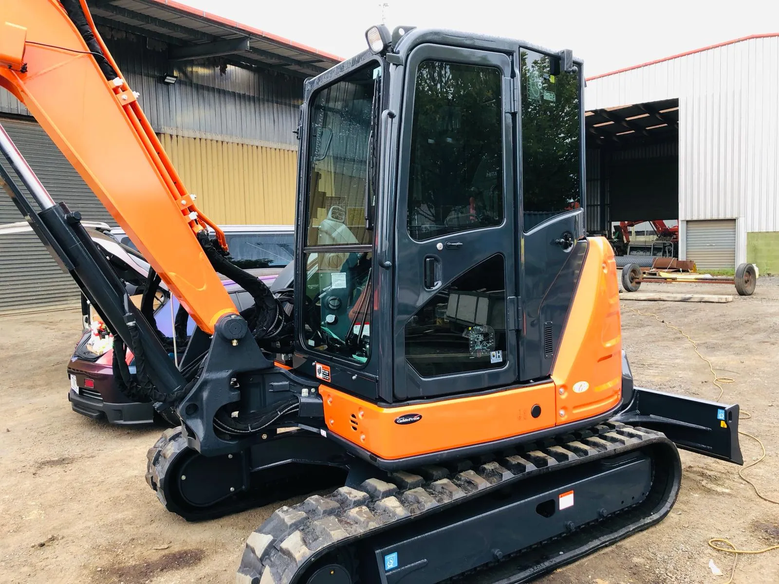 45234 diecast excavator materials