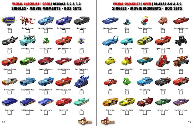 45255 cars diecast series