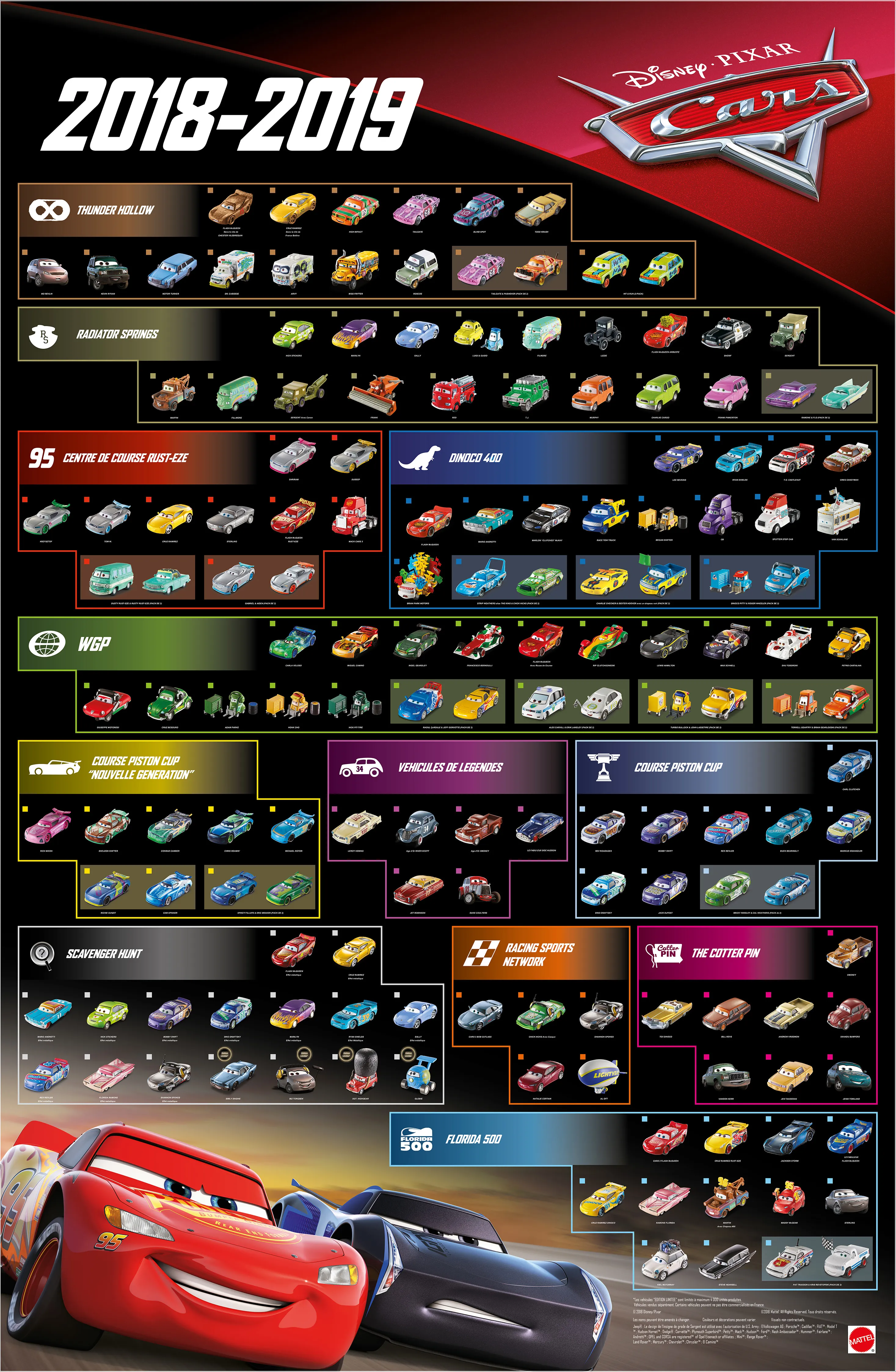 45255 cars diecast storage