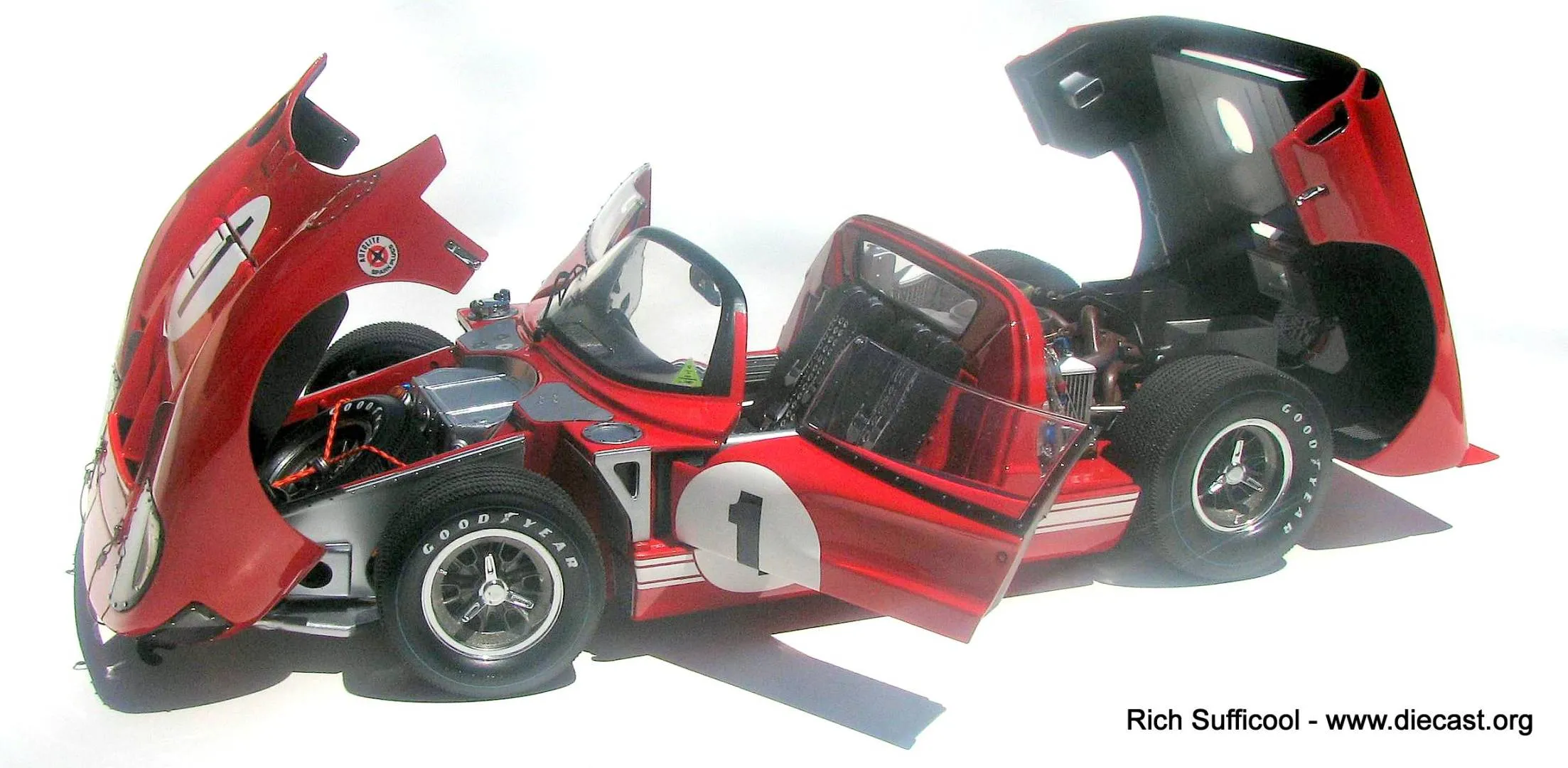 45260 ford gt40 diecast mk1