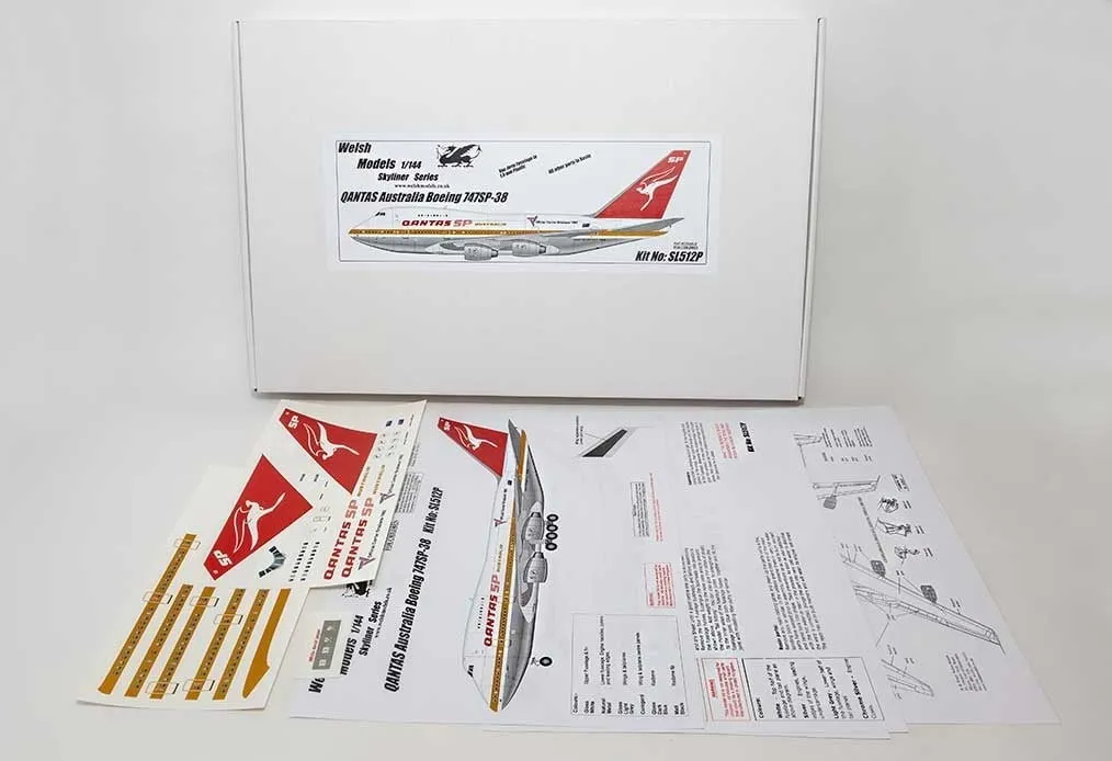 45278 qantas 747 diecast details