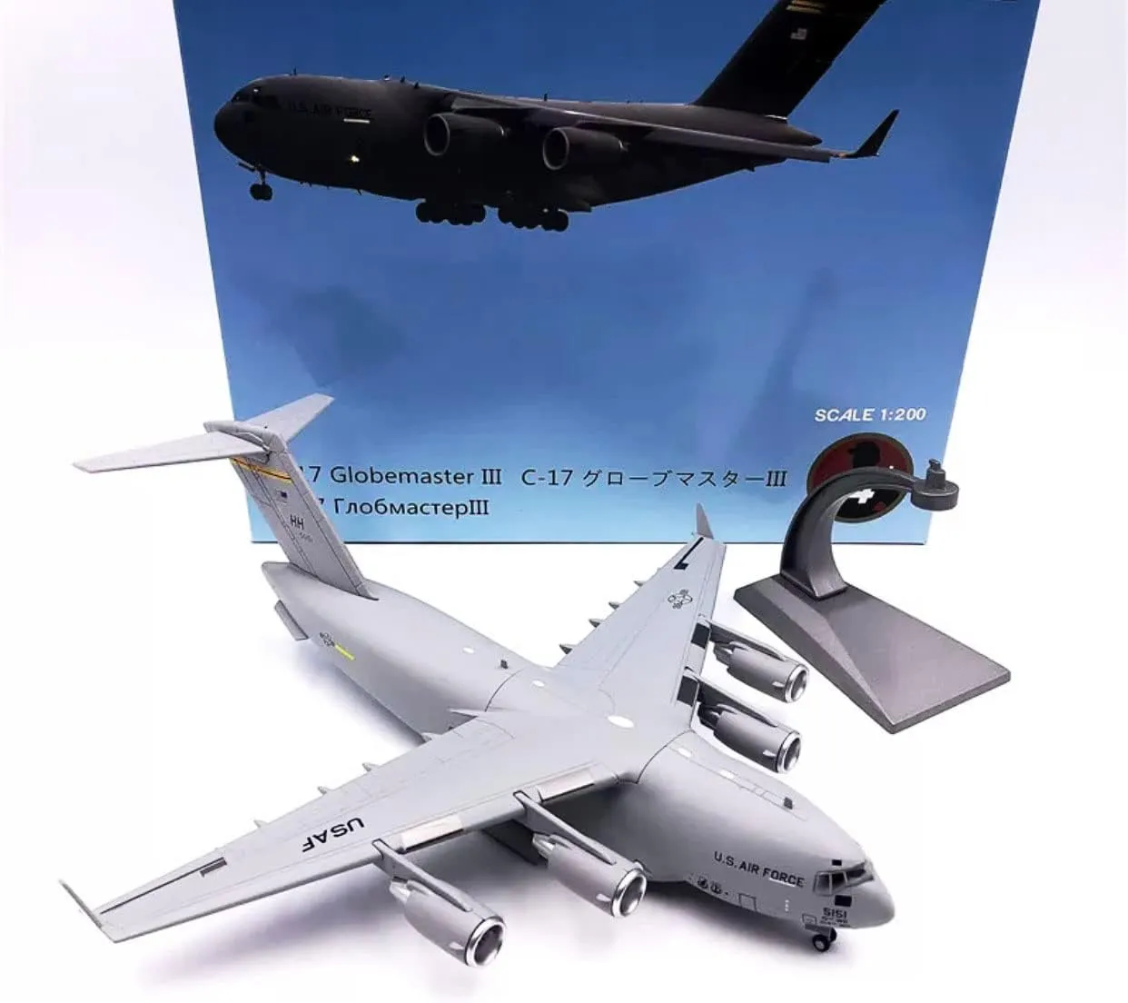 45336 c17 globemaster diecast model overview
