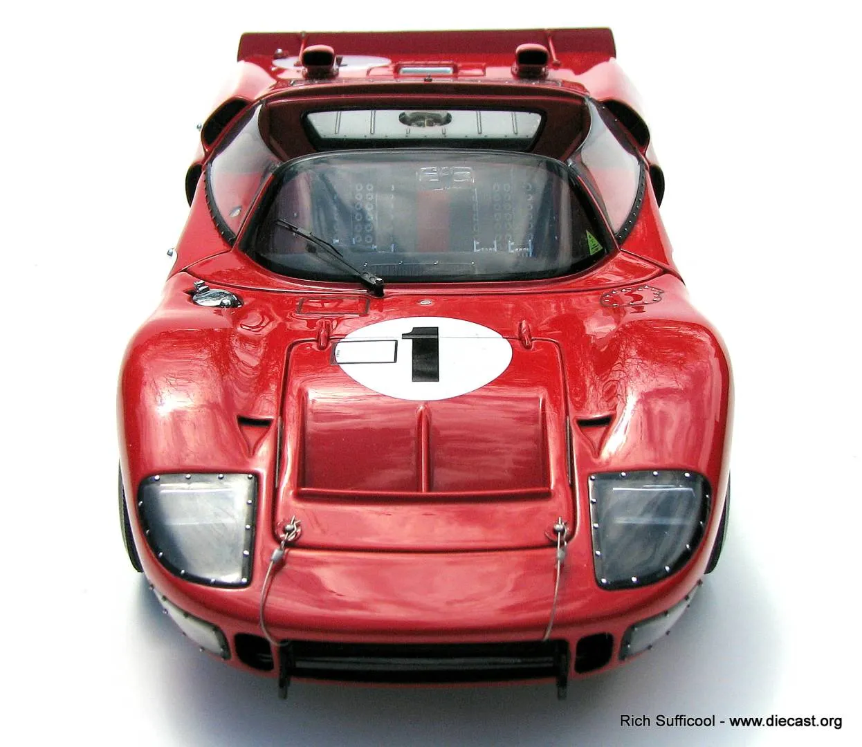 45366 gt40 diecast detailing