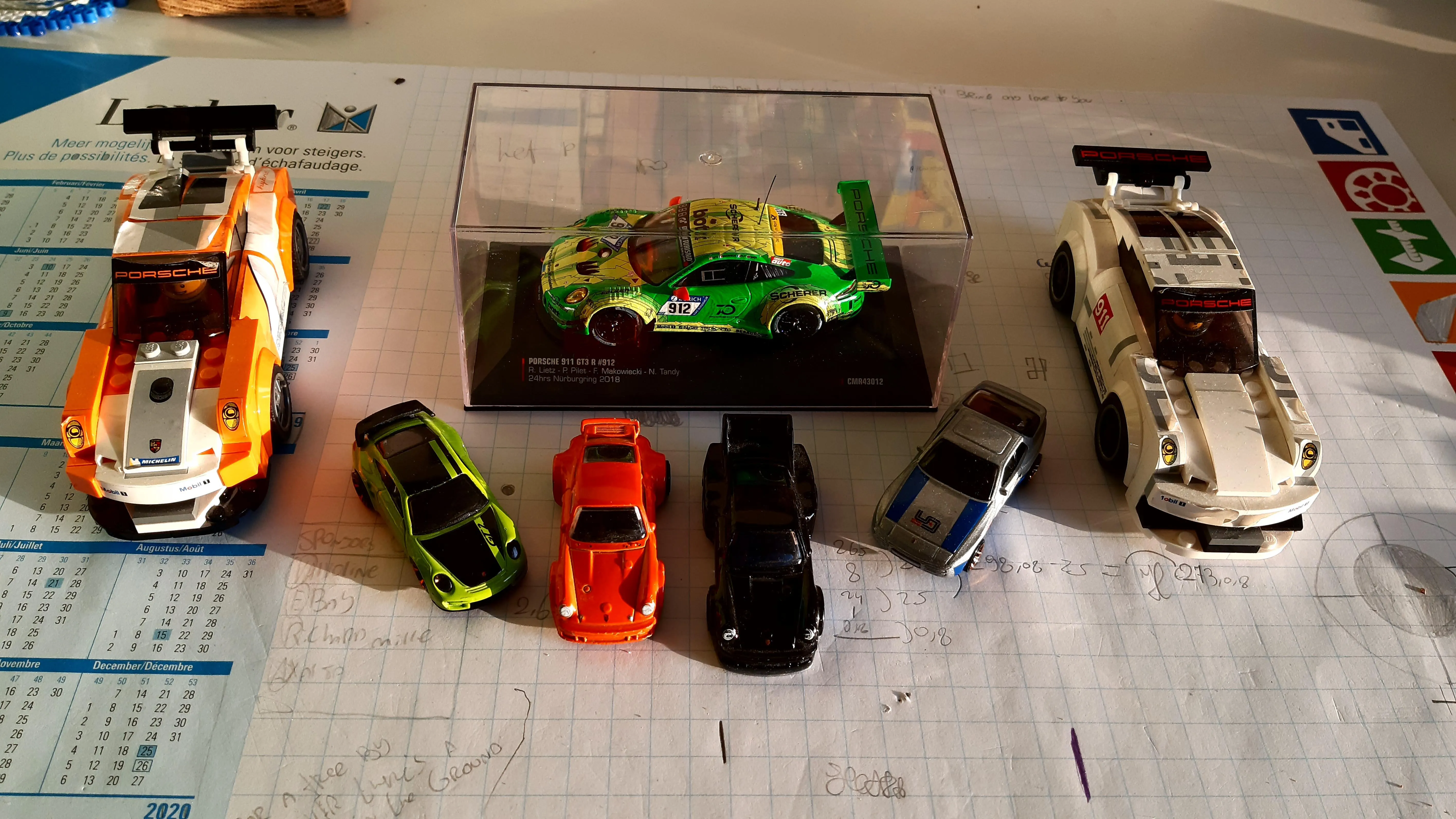 45378 porsche 4s diecast display case