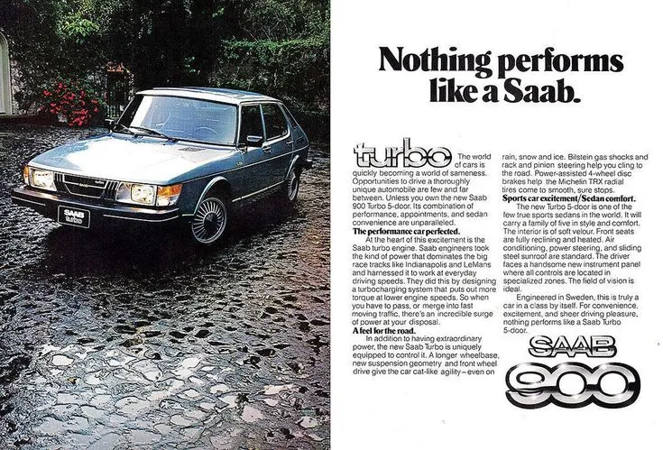 45381 saab 900 turbo diecast spg